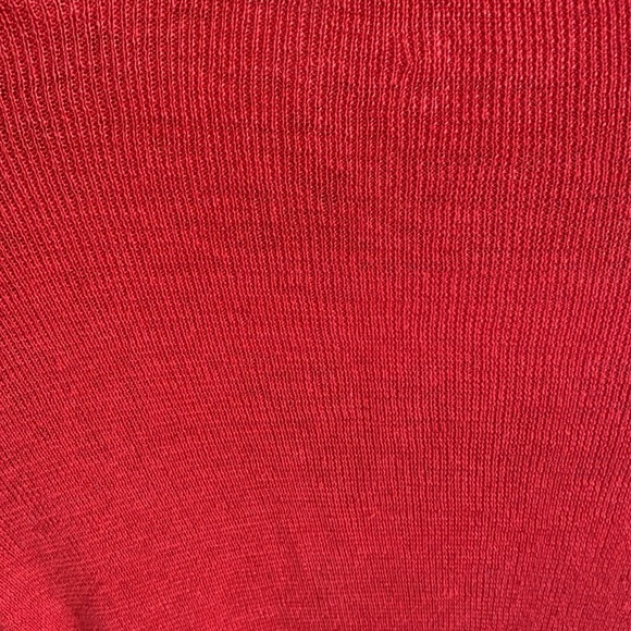 Eileen Fisher 100% Linen Bright Red Cardigan Size XS - Picture 10 of 11
